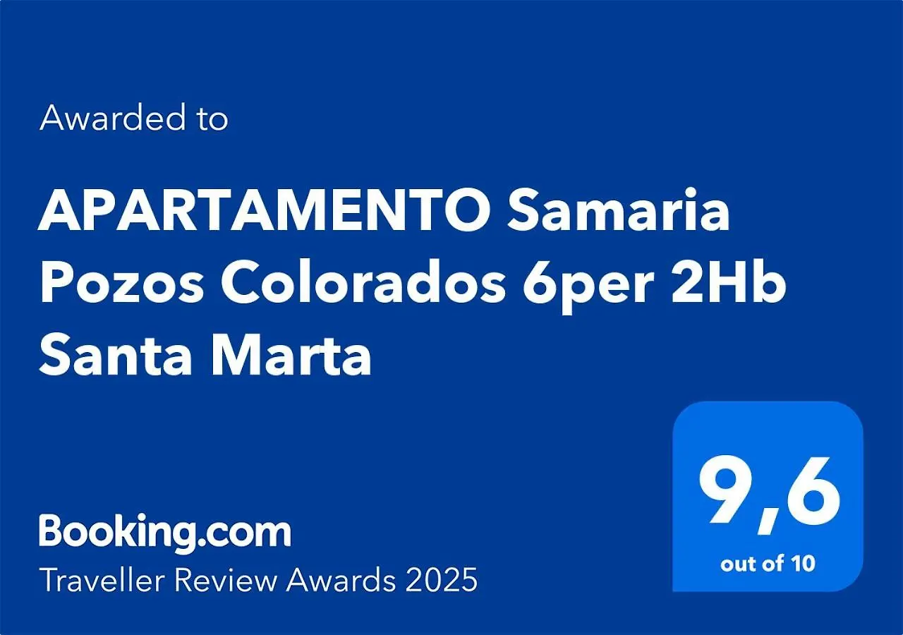Apartamento Samaria Pozos Colorados 6 Personas 2Hb Santa Marta Apartment Santa Marta (Magdalena)